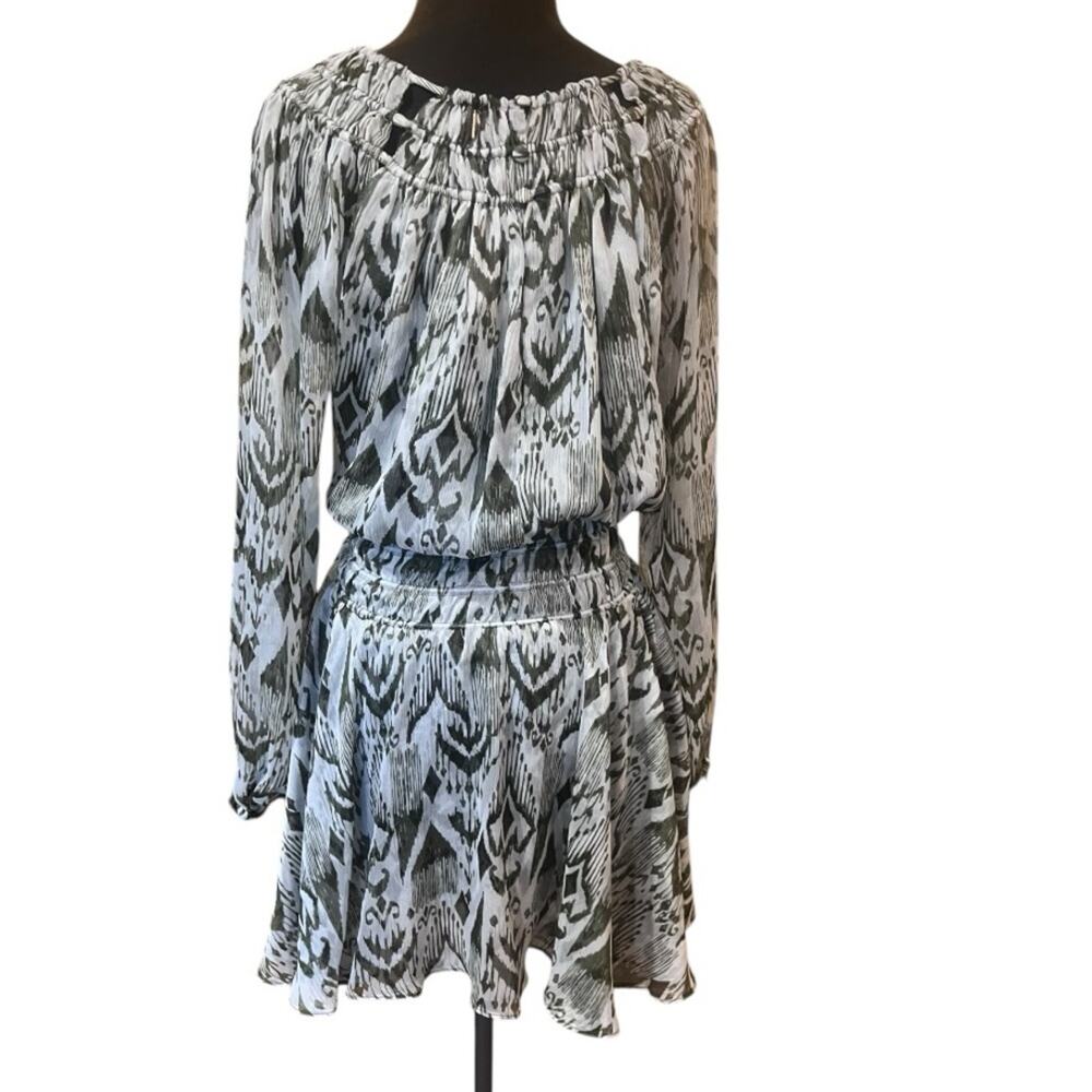Misa Los Angeles Mercy Mini Dress S NWT Boho Goddess Easter  Ikat Fairy Ethereal - Picture 9 of 11
